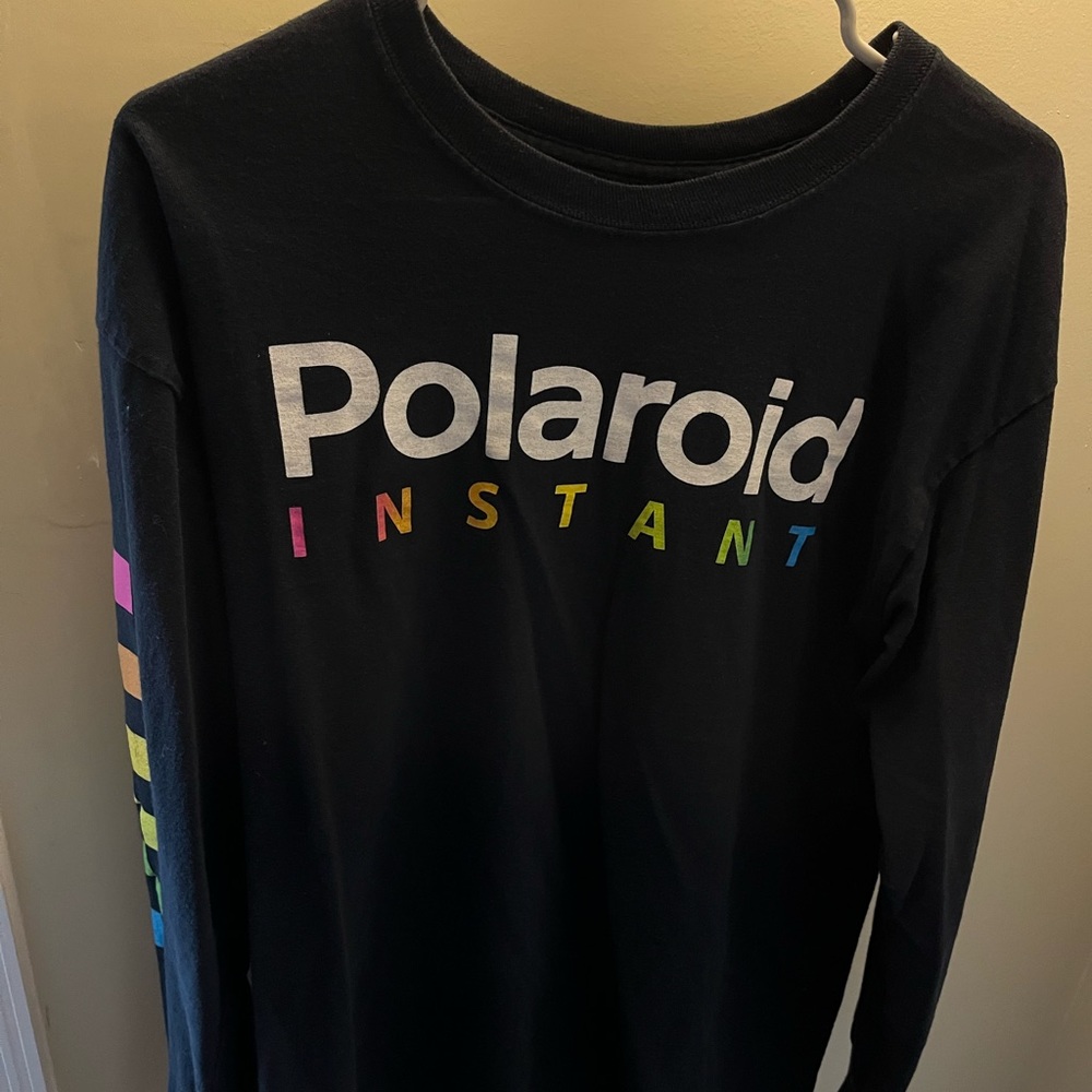 Polaroid Instant Black Long Sleeve Shirt